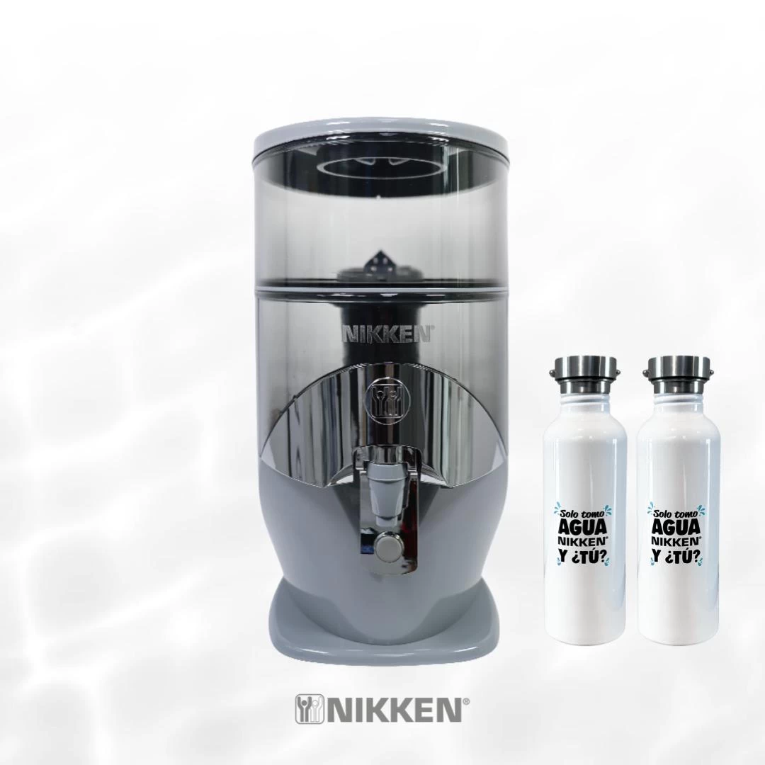 PIMAG WATERFALL GRIS + 2 MI BOTELLA.