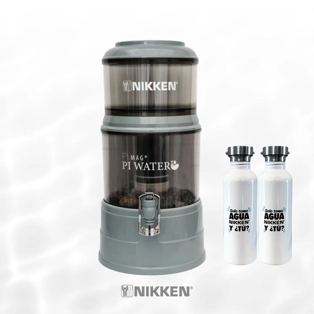 PIMAG PIWATER GRIS + 2 MI BOTELLA